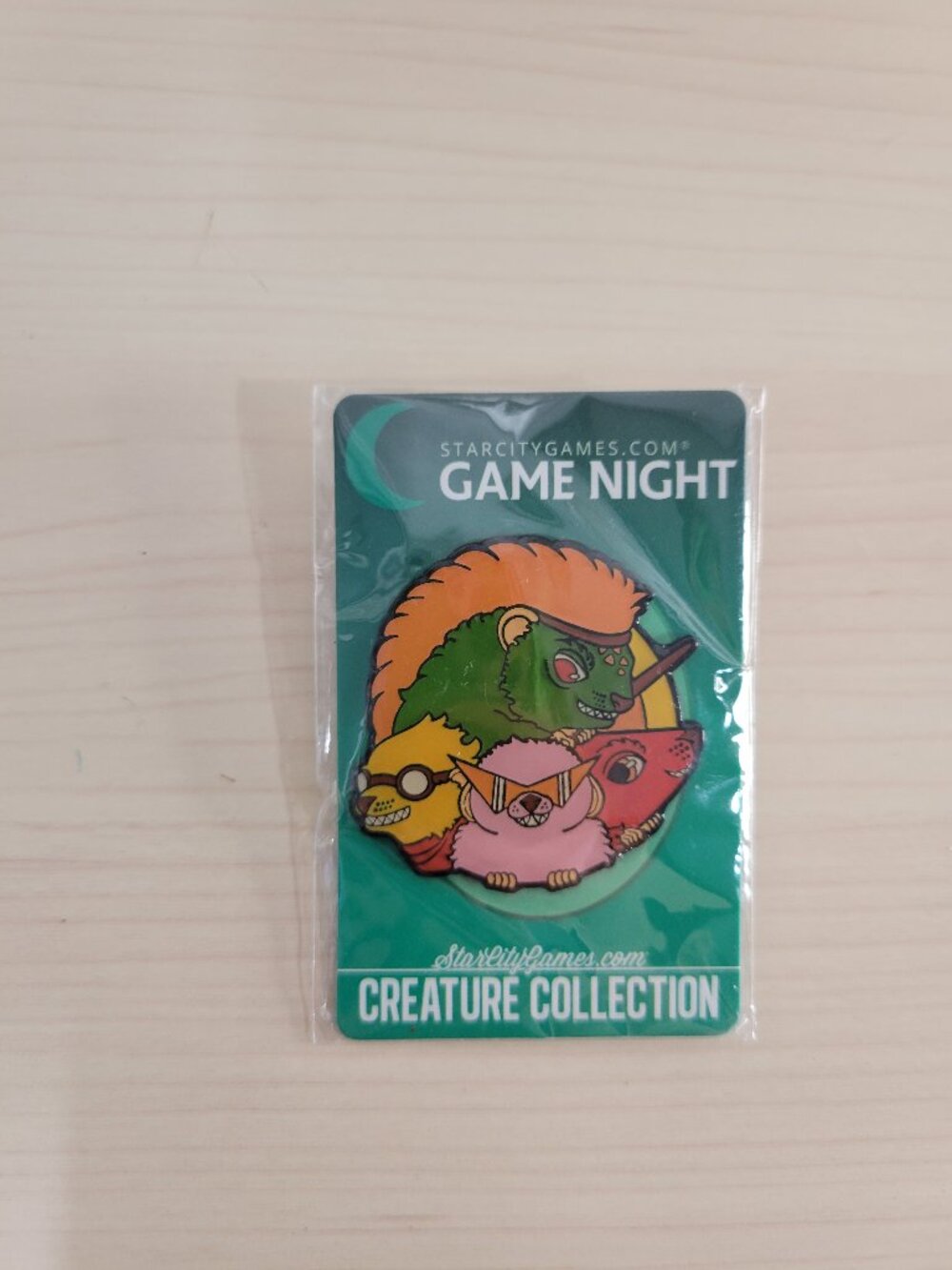 STAR CITY GAMES SCG Game Night Hedgehogahog Pin NEW Sealed Magic the Gathering